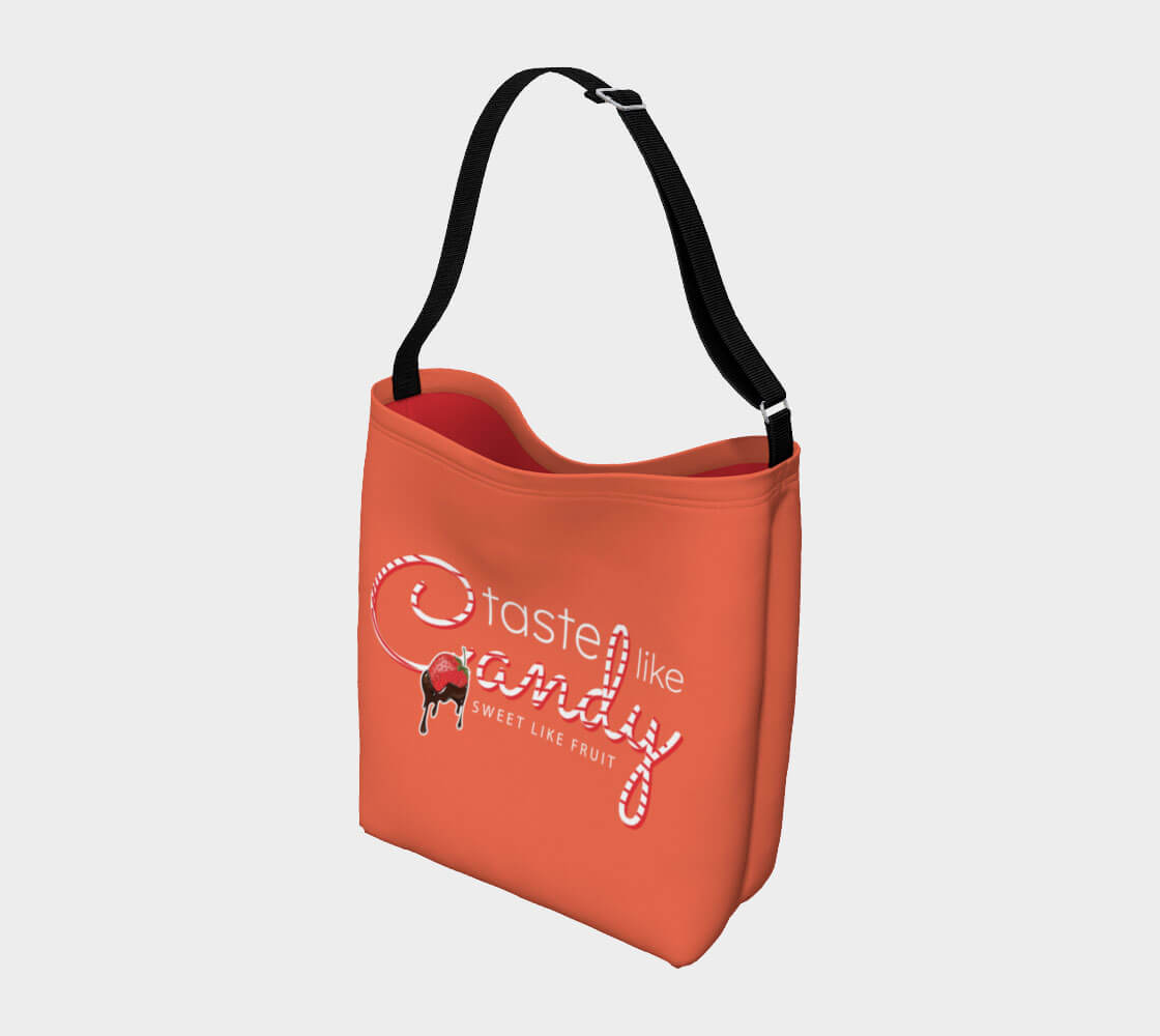 Taste Like Candy Sweet Like Fruit Day Tote Zoomed