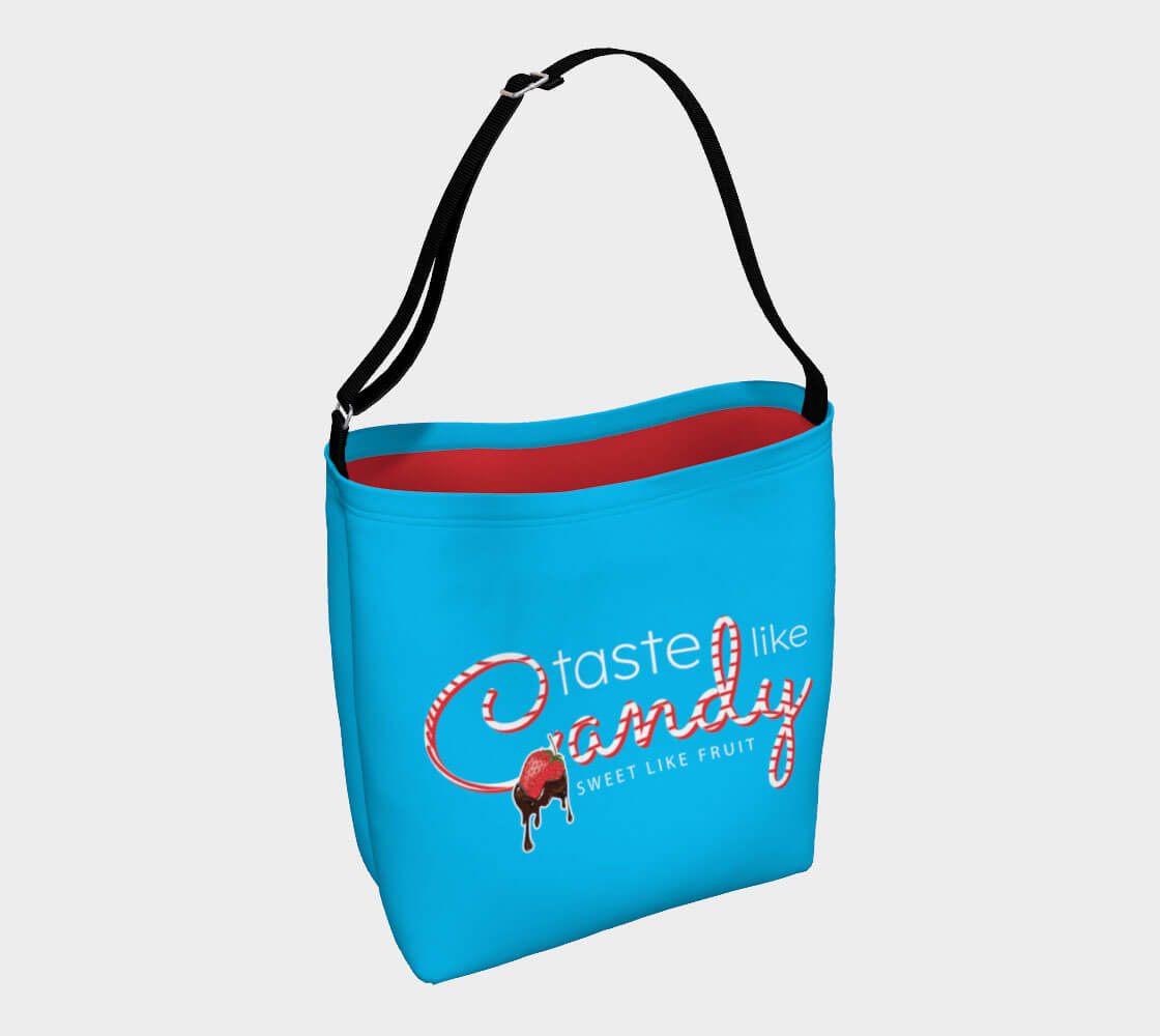 Taste Like Candy Sweet Like Fruit - Sky Blue Day Tote