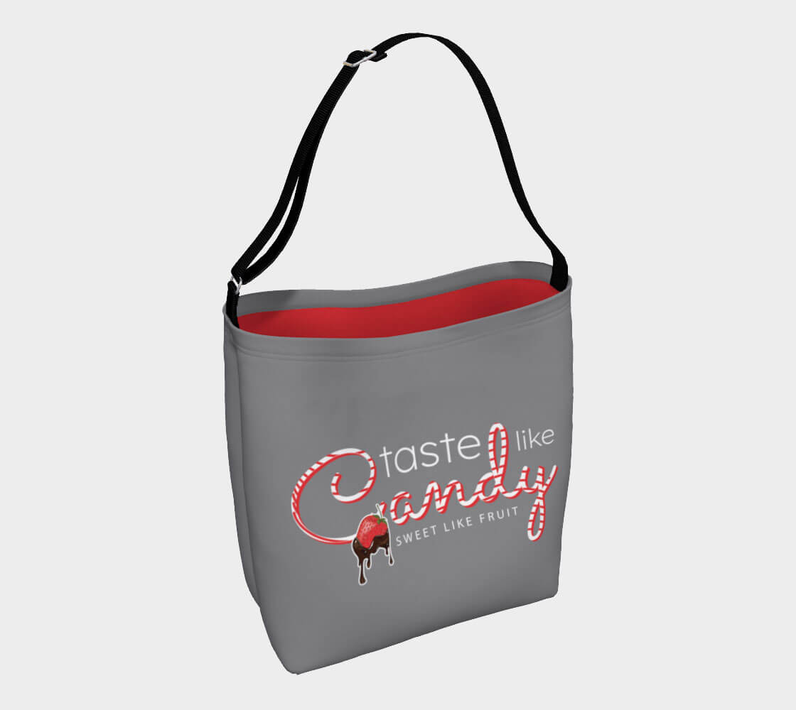 Taste Like Candy Sweet Like Fruit - Slate Day Tote
