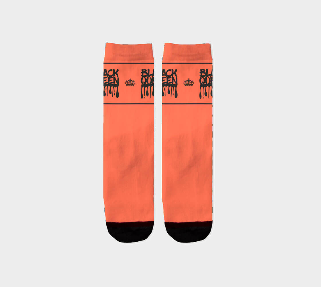 Black Queen v1 (Light) Socks Zoomed