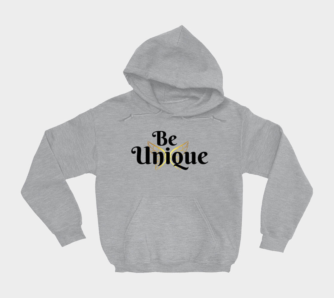 Be Unique - Sport Grey hoodie