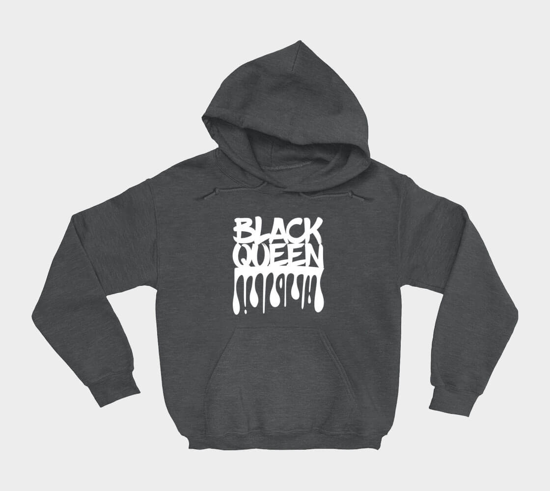 Black Queen - Dark Grey hoodie