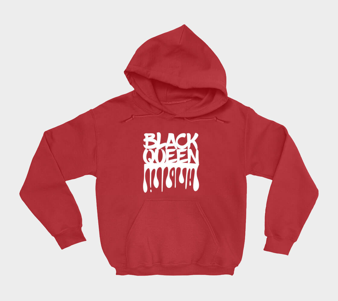 Black Queen - Red hoodie