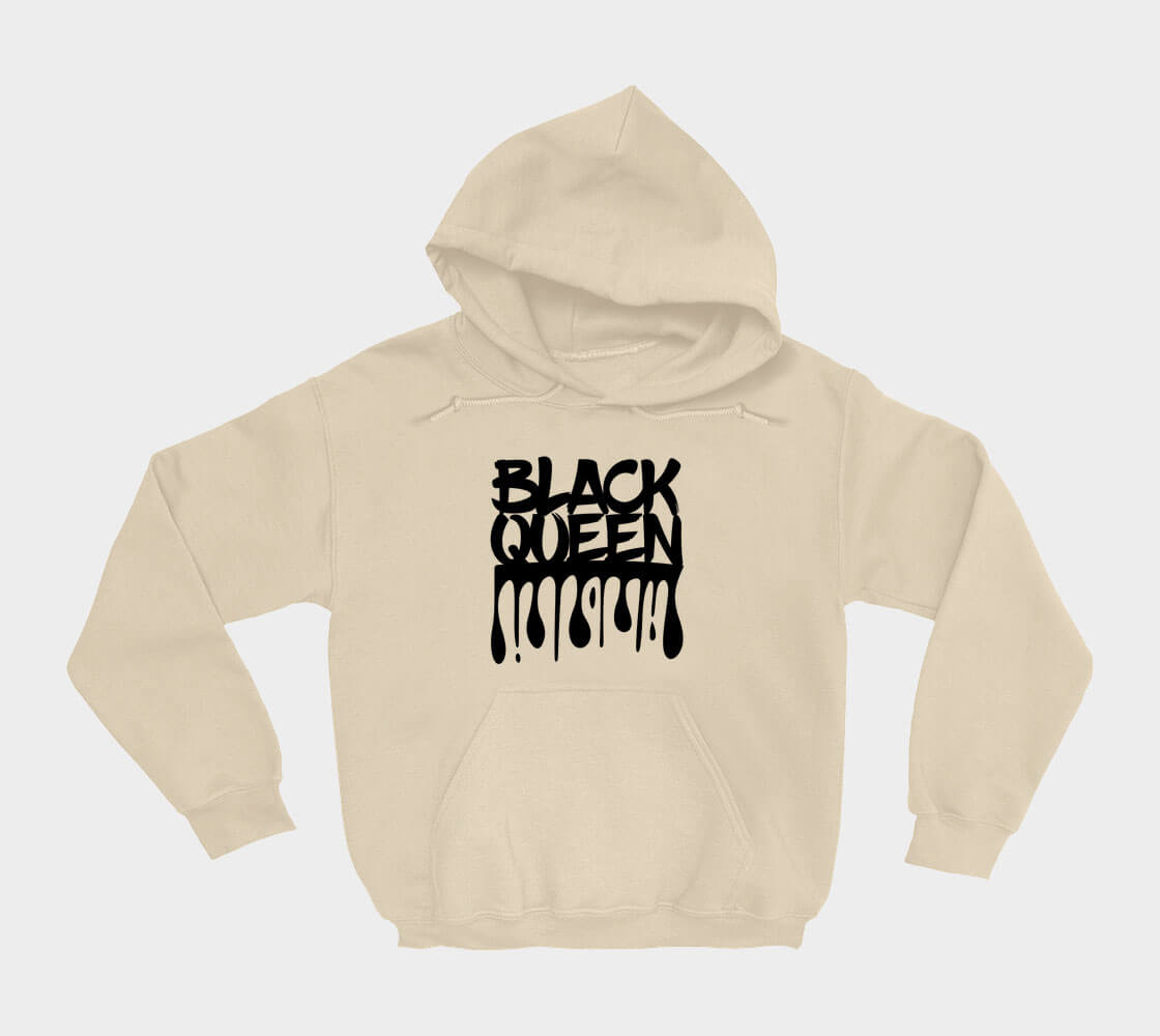 Black Queen - Sand hoodie