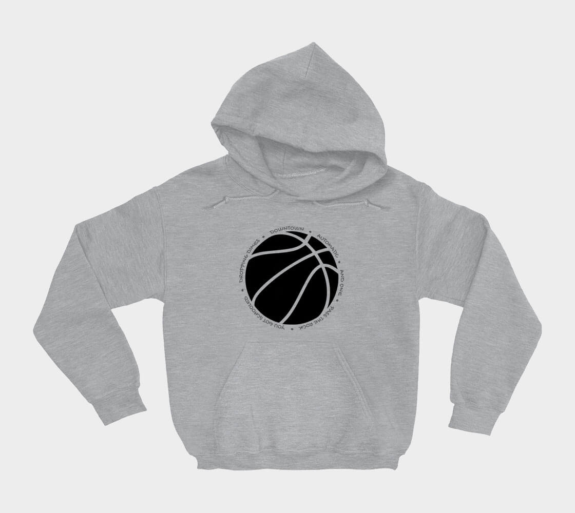 Hoop it up Trash Talk - Sport Grey hoodie