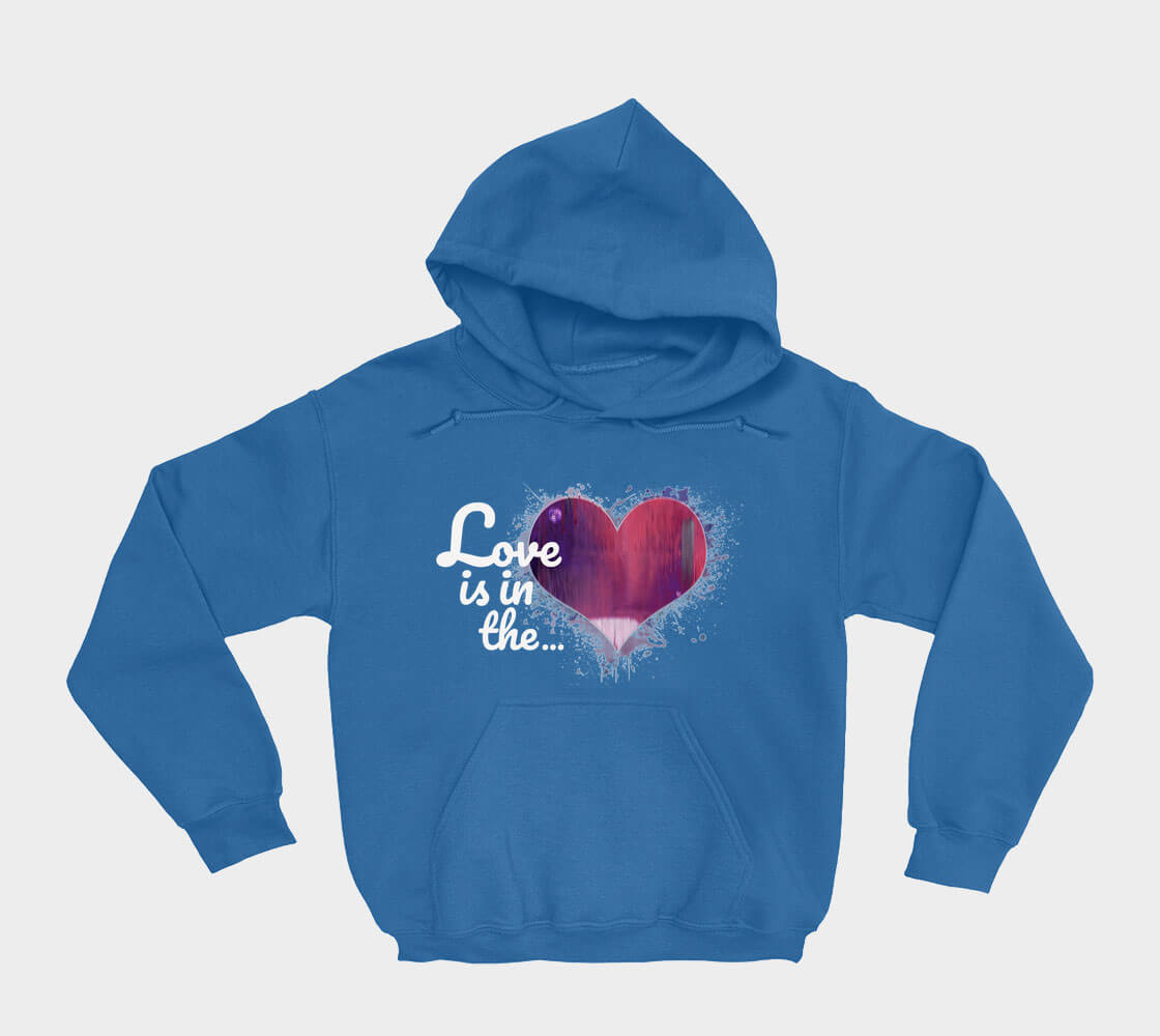 Love is in The Heart Hoodie