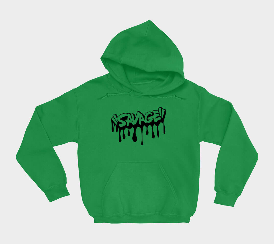 Savage - Kelly Green hoodie