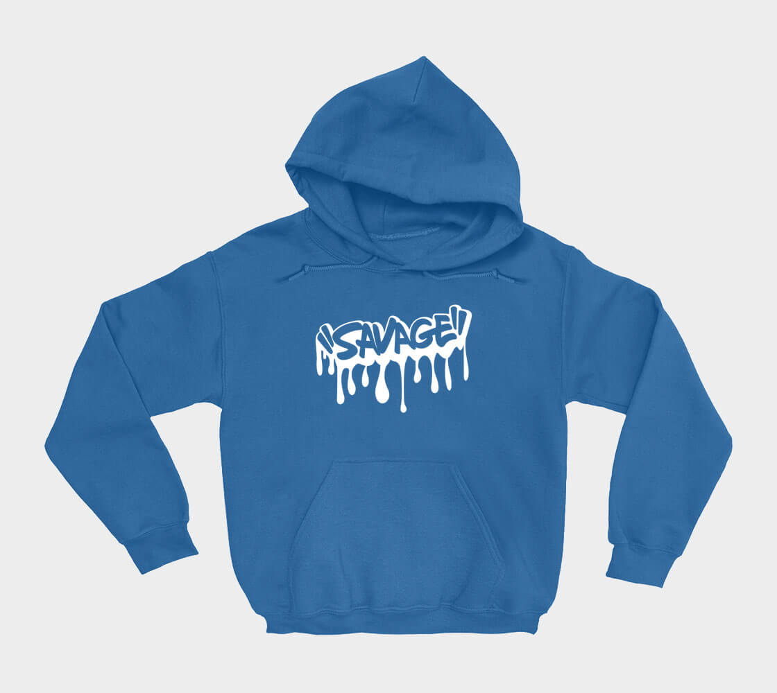 Savage - Royal Blue hoodie