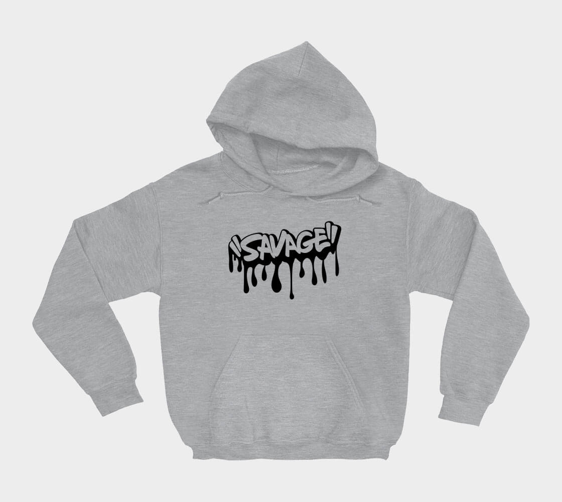 Savage - Sport Grey hoodie