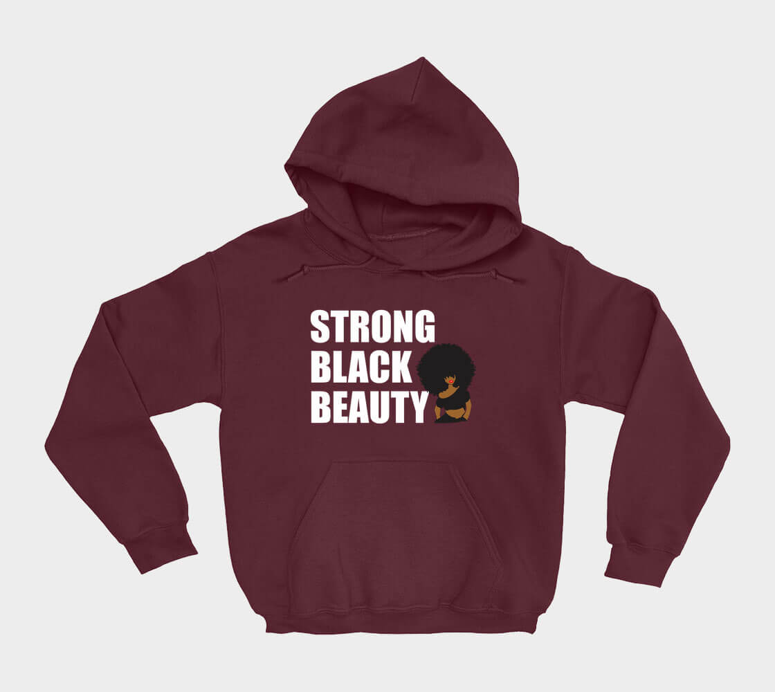 Strong Black Beauty Hoodie