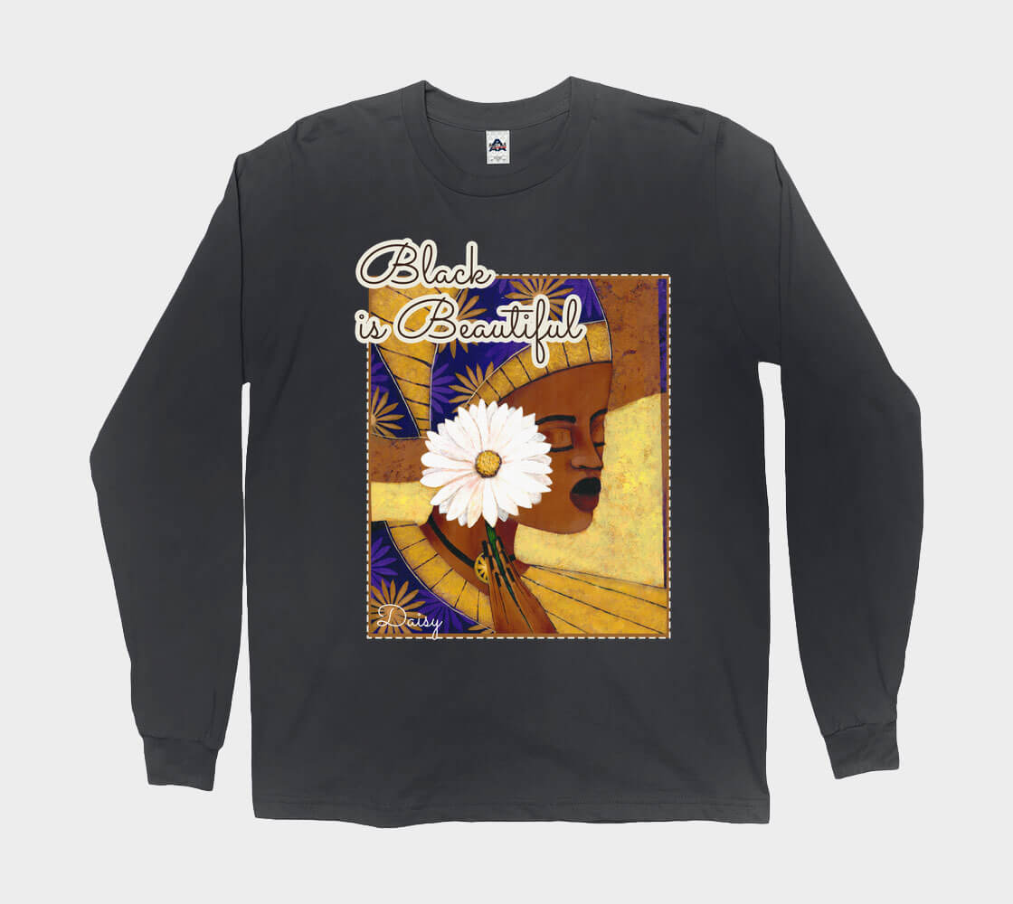 Black is Beautiful - Black long sleeve Tee