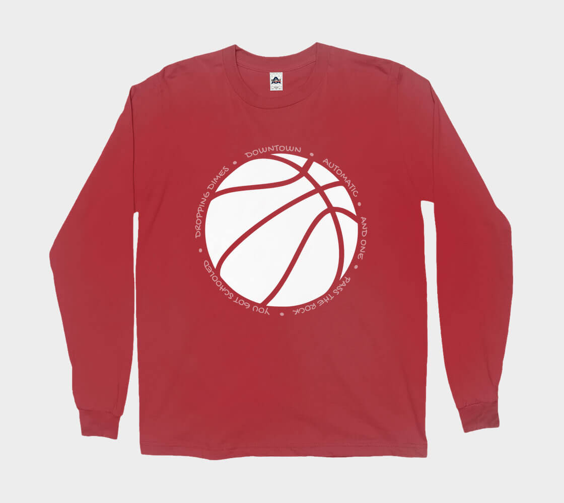 Hoop it Up Trash Talk Long Sleeve Tee