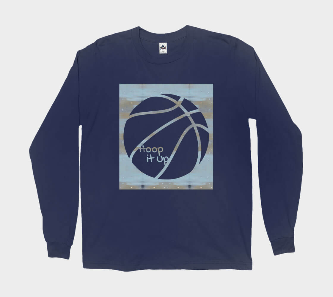 Hoop it Up - Cam Long Sleeve Tee