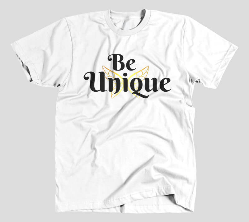 Be Unique - White tee
