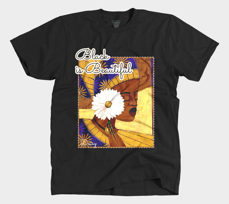 Black is Beautiful - Black tee