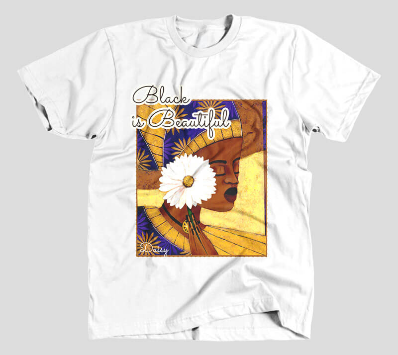 Black is Beautiful - White tee