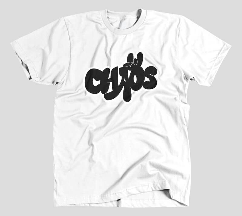 Chaos - White tee