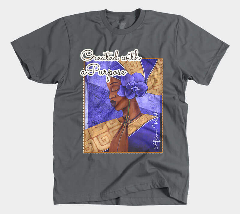 Created with a Purpose - Heavy Metal Tee.