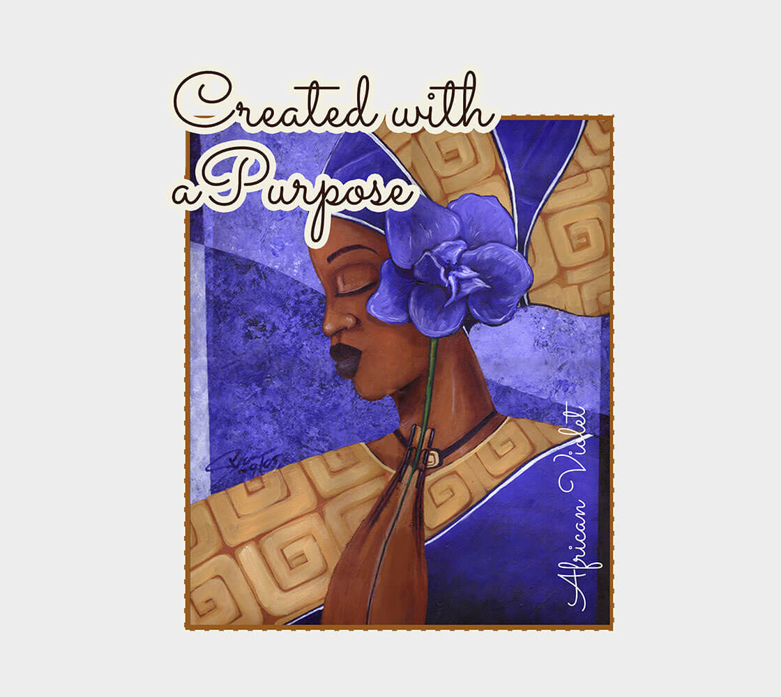 Created With a Purpose T-Shirt Zoomed