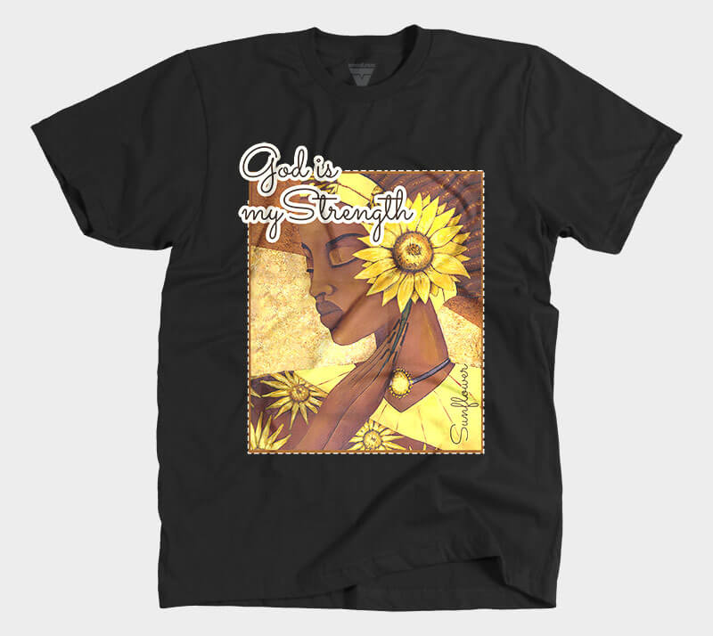 God is My Strength T-Shirt