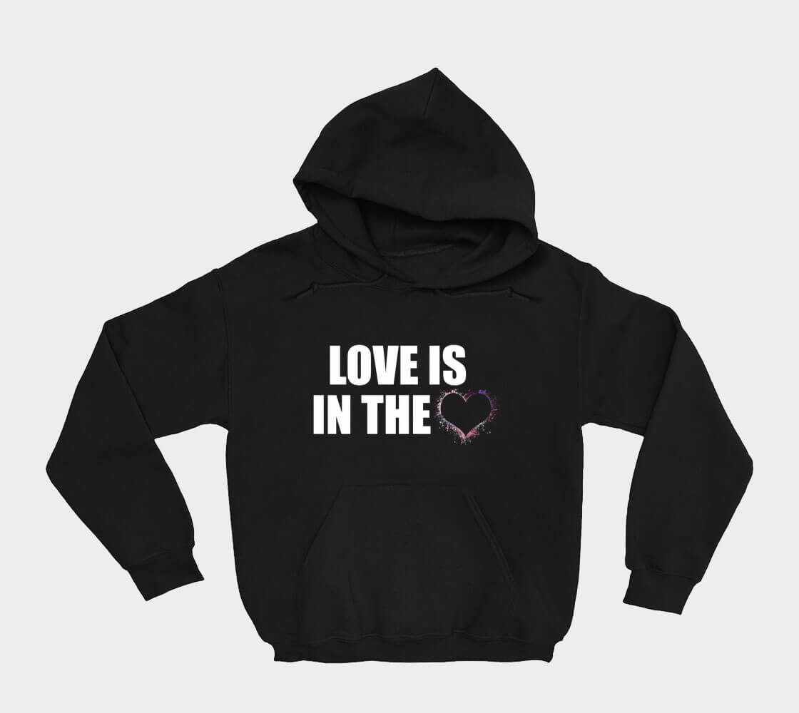 Love is in the Heart Silhouette v2 Hoodie