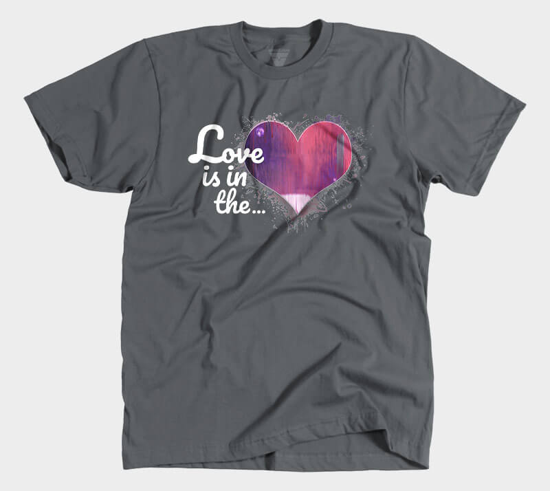 Love is in the Heart - Heavy Metal tee