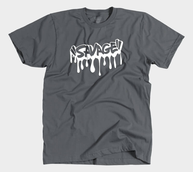 Savage - Heavy Metal Tee.
