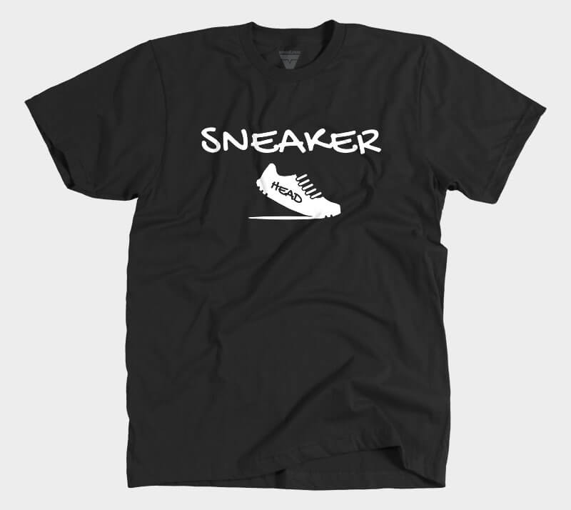 Sneakerhead v2 - Black tee