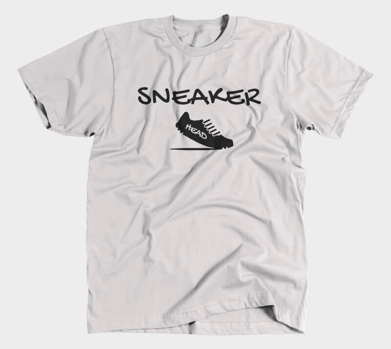 Sneakerhead v2 - Heather Grey tee