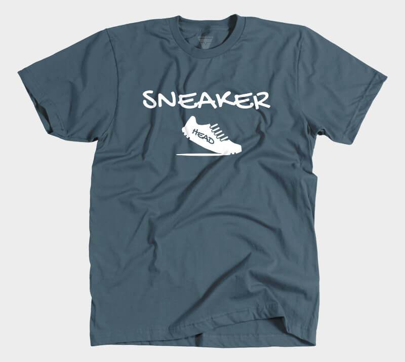 Sneakerhead v2 - Indigo tee
