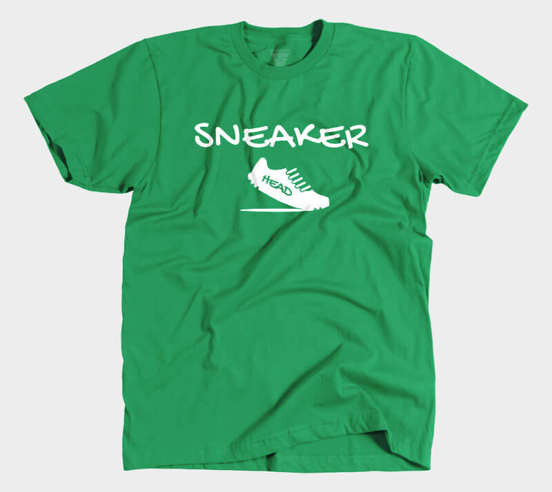 Sneakerhead v2 - Kelly Green tee
