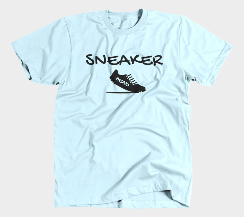 Sneakerhead v2 - Light Blue tee