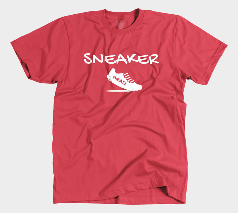 Sneakerhead v2 - Red tee