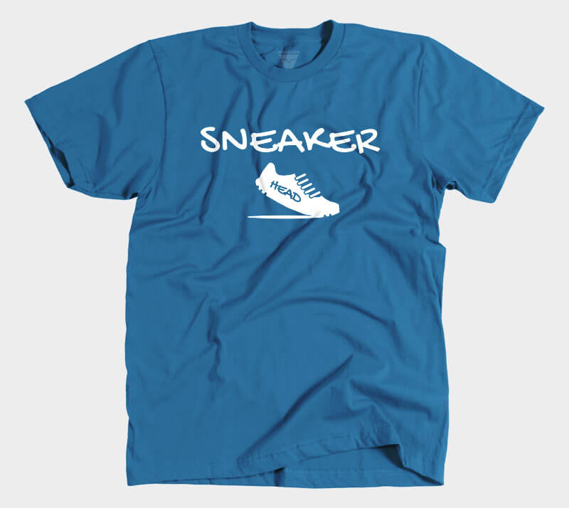 Sneakerhead v2 - Royal Blue tee
