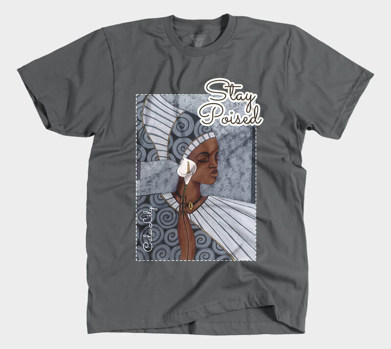 Stay Poised - Heavy Metal tee