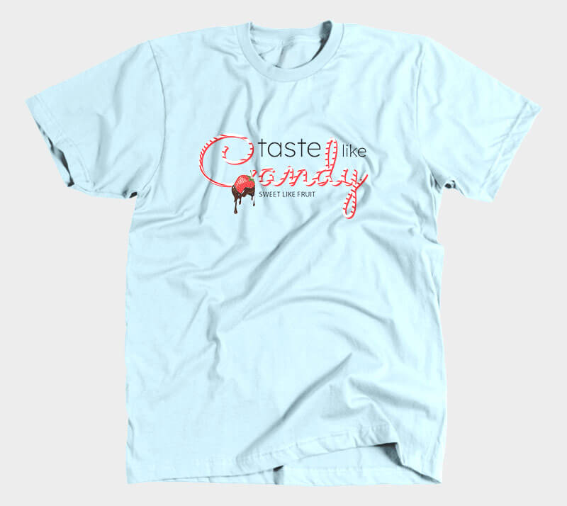 Taste Like Candy Sweet Like Fruit - Black tee