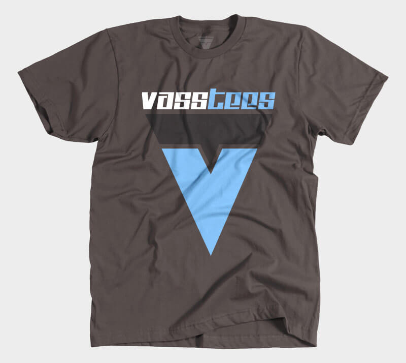 VassTees v1 - Chocolate Tee.