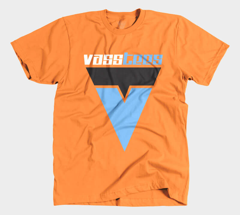 VassTees v1 - Orange Tee.