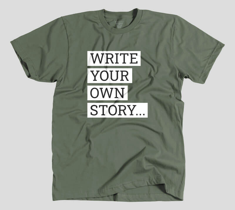 Military Green tee